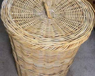 Wicker Laundry Basket