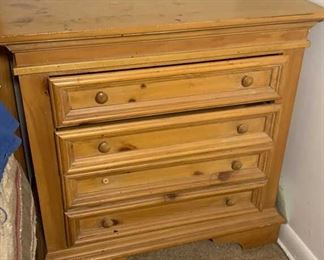 Wooden Night Stand Drawer