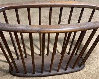 MCM Wooden Magazine Rack