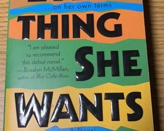 Author Signed Book Everything She Wants