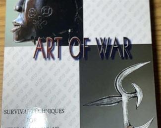 Author Signed Book African American Art of War