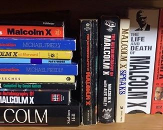 Malcolm X Book Lot