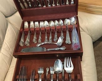 Reed & Barton Sterling Silver Flatware - Rose Cascade 