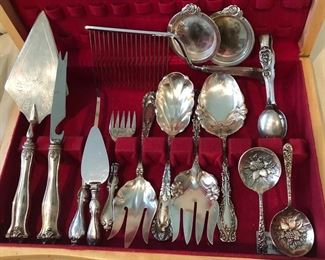 Various Sterling Silver Serving Pieces