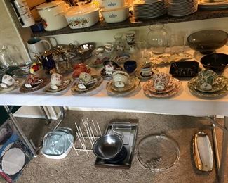 Silverplate, Trio's (Cup, Saucer, Dessert Plate),  Kitchenwares