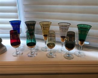 Colored Glass Stemware