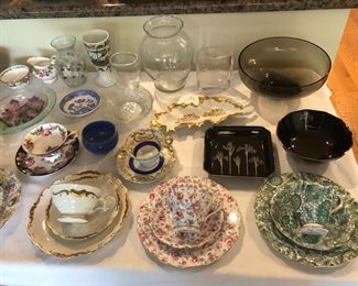 Cups & Saucers, Trio's, Bavaria, Royal Standard, Salsbury, Aynsley