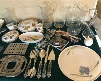 Serving Utensils, Royal Worcester - Evesham, Napkin Rings, Dishes