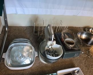 Stand Mixer, Silverplate