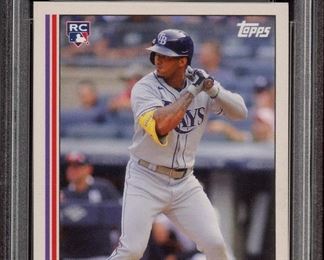 2022 TOPPS WANDER FRANCO 582 MONTGOMERY SET 3 PSA 10 ROOKIE