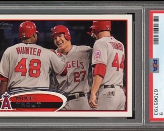 2012 TOPPS MIKE TROUT PSA 9