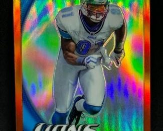 1961 TOPPS DUKE SNIDER PSA 6.5!
1969 TOPPS BOB GIBSON PSA 6!
2001 e-TOPPS ALBERT PUJOLS ROOKIE CARD REFRACTOR - SGC 8.5 - RARE ONE
2019 PANINI ABSOLUTE JOSH ALLEN BLUE SSP /50 SGC 9 MINT!!
2020 BOWMAN 1ST CARD JULIO RODRIGUEZ BLUE FOIL GEM MINT PSA 10!!!
2004 TOPPS YADIER MOLINA ROOKIE CARD MINT!
2020 PANINI MOSAIC JUSTIN HERBERT ROOKIE GEM MINT
2022 TOPPS WANDER FRANCO - 582 MONTGOMERY - ROOKIE GEM MINT PSA 10
2012 TOPPS MIKE TROUT PSA 9!
1973 TOPPS MIKE SCHMIDT ROOKIE CARD & 1975 TOPPS GEORGE BRETT ROOKIE CARD
1966 TOPPS VENEZUALAN DAN NAPOLEON - RARE
2020 MOSAIC JORDAN LOVE GREEN PRIZM ROOKIE CARD - MINT
KOBE BRYANT
WARREN SPAHN
JOSH ALLEN ROOKIE, JOE BURROW ROOKIES
2005 BOWMAN 1ST CARD JUSTIN VERLANDER! MINT
RUN OF PETE ALONSO ROOKIES, PRIZMS AND REFRACTORS
1987 TITANSPORTS WWF HULK HOGAN!