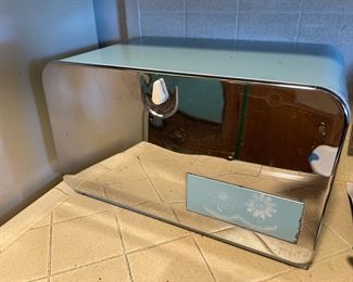 Mid Century Metal Bread Box