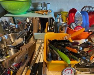 Kitchen Utensils and Knives