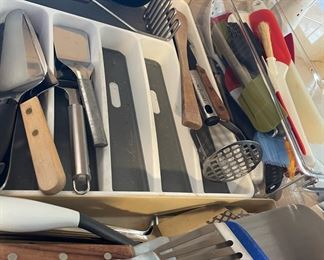 Assortment of Kitchen Utensils