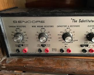 Sencore “The Substitutor” Decade Resistance and Capacitance Box - Model RC 167