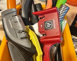 Assortment of Hand Held Knife Sharpeners