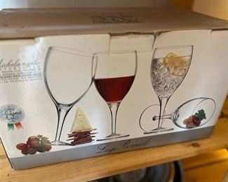 Michelangelo Crystal Wine Glasses
