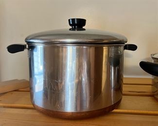 Revere Ware Copper Clad Stock Pot
