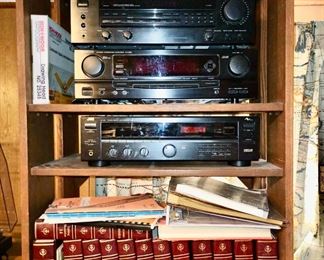 Kenwood Audio/Video Stereo Receiver - KR-V6030, Kenwood Stereo Integrated Amplifier - KA-893, JVC Synthesizer Receiver - RX-206
