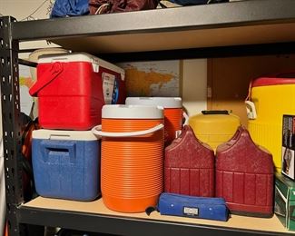 Assortment of Coolers