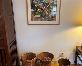 Antique Baskets and Pots