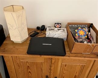 Media Cabinet + Lamp