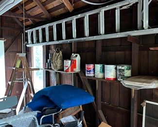 Misc Hardware, tools, ladders, paint, cleaning products, etc