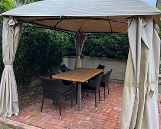 Outdoor Furniture and Canopy