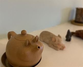 Collectibles and Vases