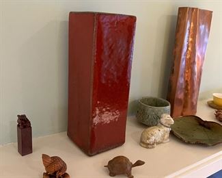 Collectibles and Vases