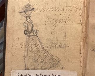 Schoolbook from 1896