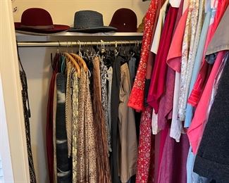 Vintage Women's Clothes + Shoes + Scarves + Hats