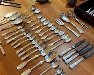 Lots of Antique Silver