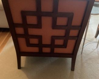 Back of Ethan Allen chair