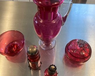 Cranberry glass