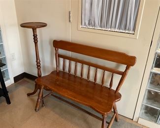 Available for purchase now and this weekend at Baird.  Pick up will be at Hearthstone on Monday.  Plant stand is physically at Baird.