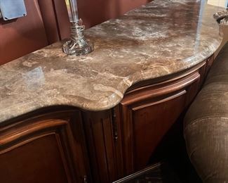 Century Marbletop cabinet 