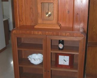 Clock & Curio Cabinet