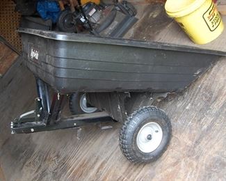 Nice Garden Tractor dump trailer