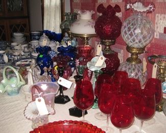 Fenton and collectibles