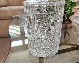 Crystal Bisquit Jar