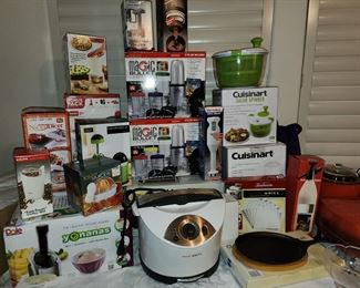 All New in Boxes - Kitchen Items -"Juicers - Magic Bullets