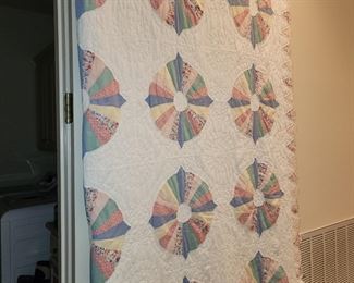 Another Beautiful Vintage Handmade Quilt 