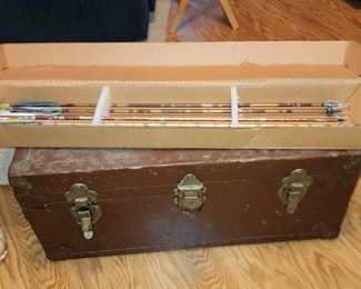 Antique Trunk - Bows and Arrows - We have quite a few!