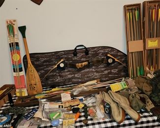 Bow - 2 More in the Garage - Arrows - Hunting Supplies 