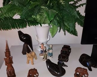 Vintage Wooden Figurines 