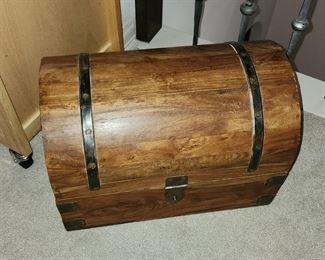 Small Wooden Trunk