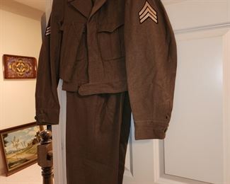 Vintage Army Uniform