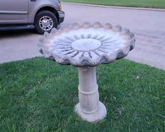 Large Birdbath